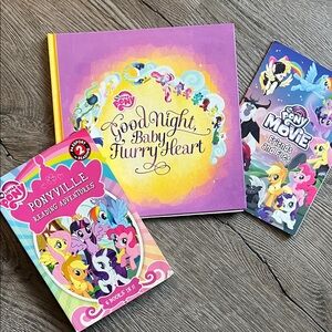 MY LITTLE PONY lot of 3 children’s books 2015-2017 📚